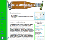 Desktop Screenshot of glassbottlesoda.org